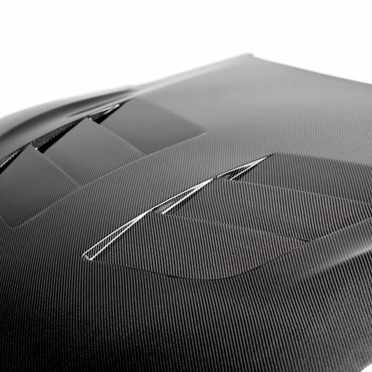 Seibon - TSII - Style Double Sided Carbon Fiber Hood For 2020 - 2026 Toyota Supra A90 MKV