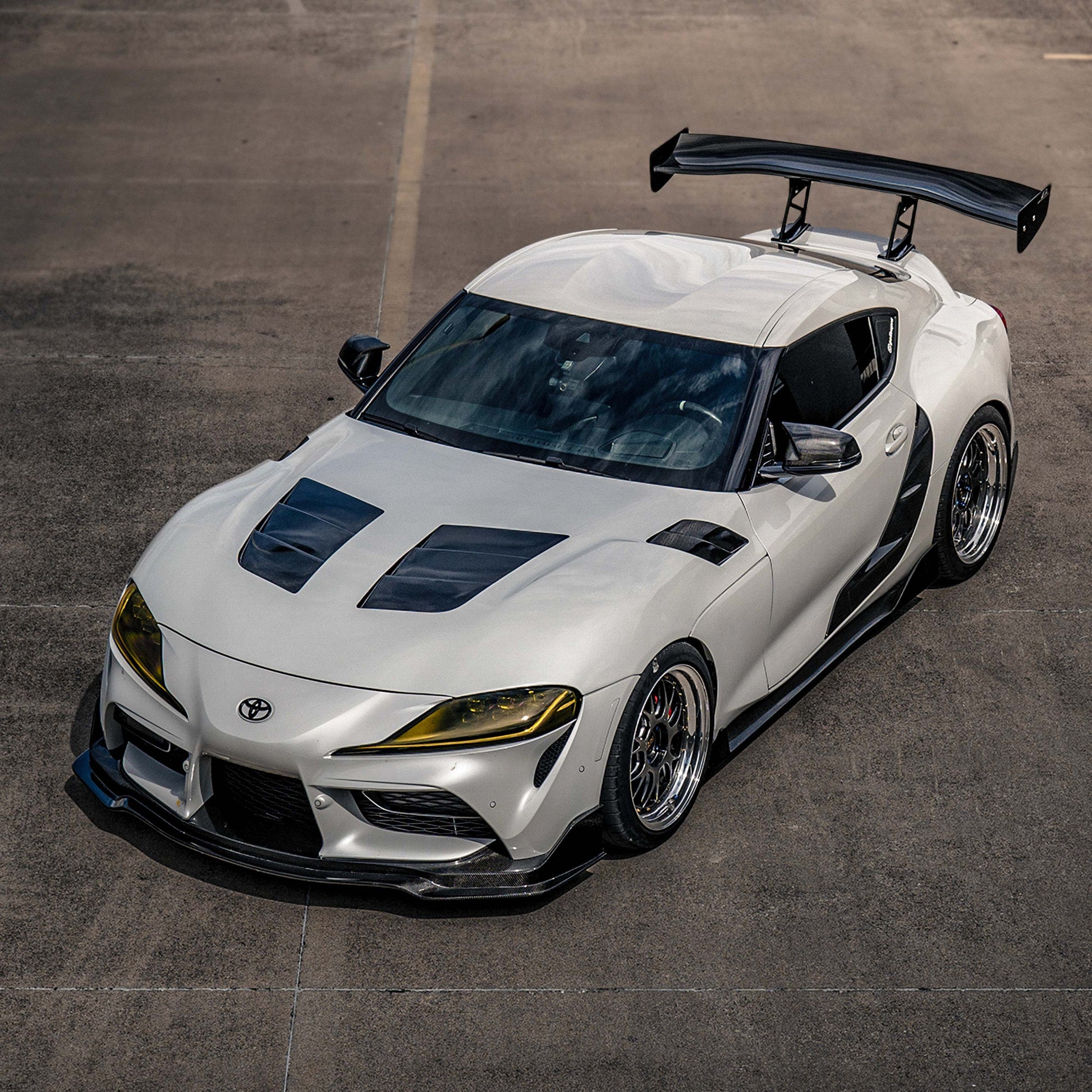 Seibon - TSII - Style Double Sided Carbon Fiber Hood For 2020 - 2026 Toyota Supra A90 MKV