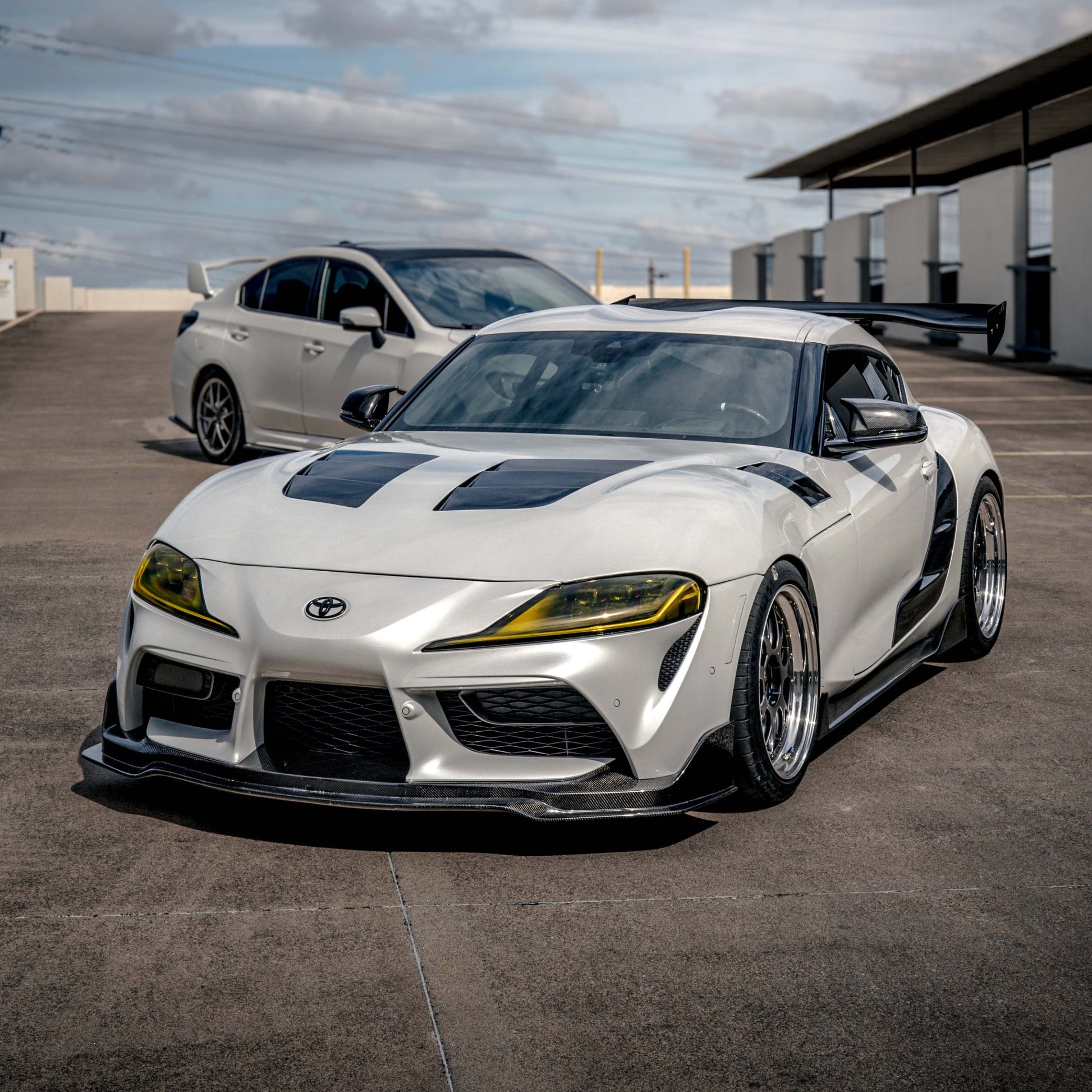 Seibon - TSII - Style Double Sided Carbon Fiber Hood For 2020 - 2026 Toyota Supra A90 MKV