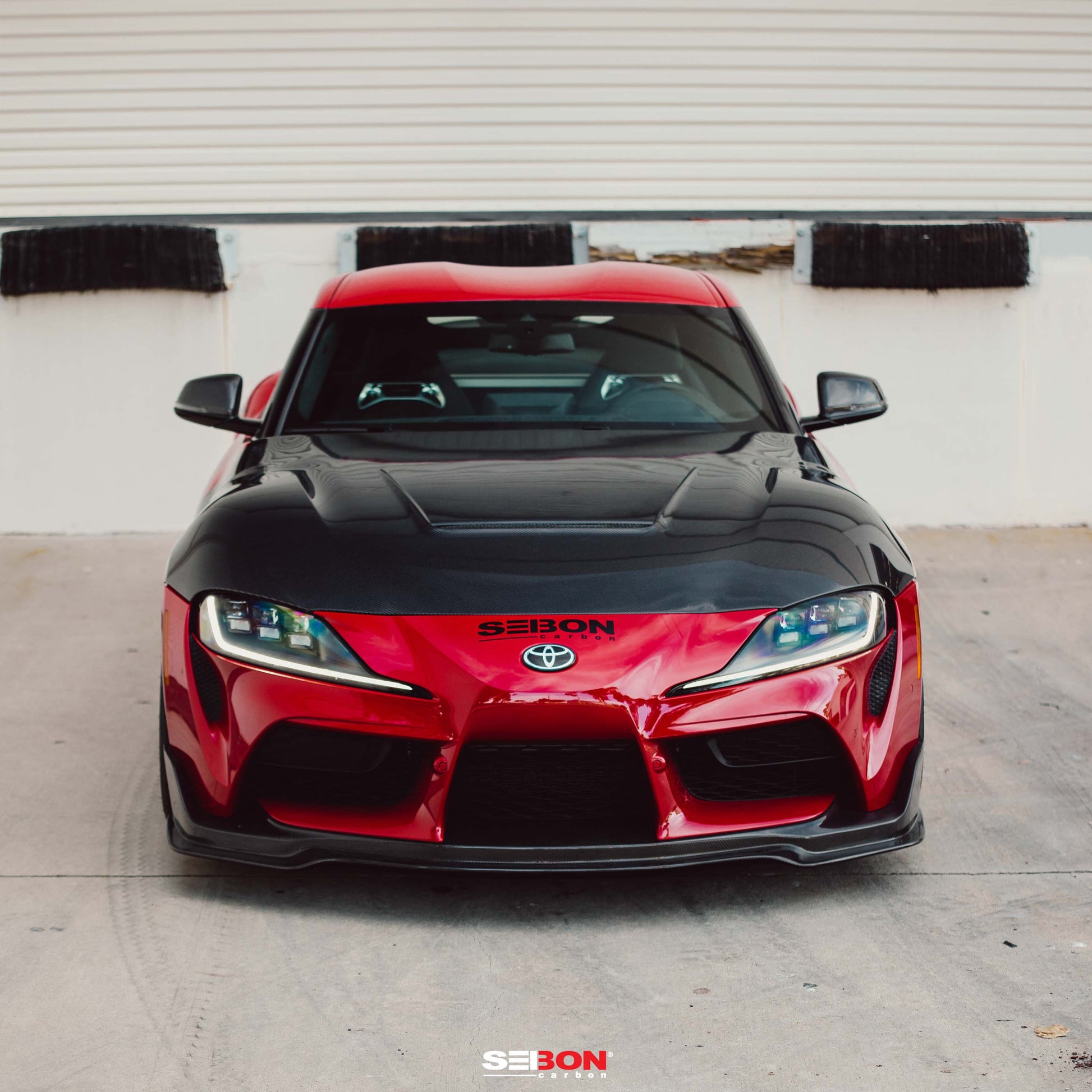 Seibon - VS - Style Double Sided Carbon Fiber Hood For 2020 - 2024 Toyota Supra A90 MKV