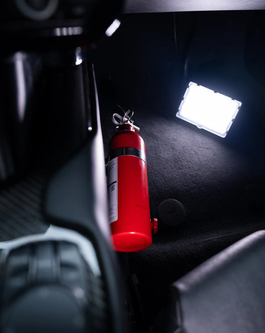 Black Market Race - Supra Fire Extinguisher Mount A90 MKV