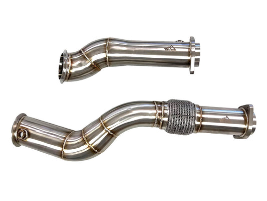 MAD - S58 3.5" Fat Boy Race Downpipes for BMW M2 / M3 / M4