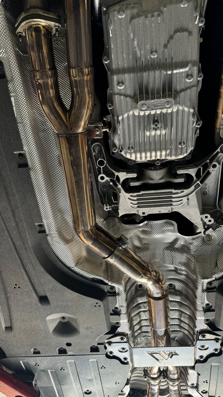MAD - S58 Resonated Single Midpipe for BMW G87 M2