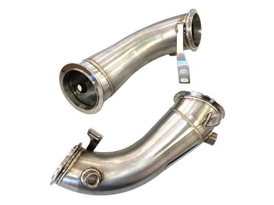 MAD - S63R Primary Race Downpipes for BMW M5 / M8