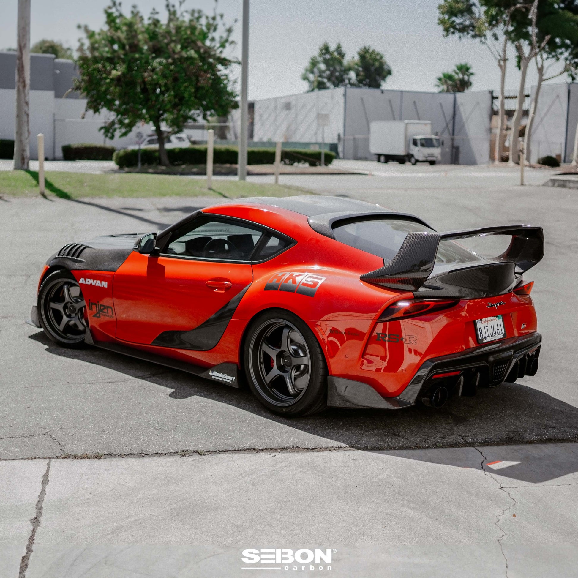 Seibon - MB - Style Carbon Fiber Rear Diffuser For 2020 - 2024 Toyota Supra A90 MKV