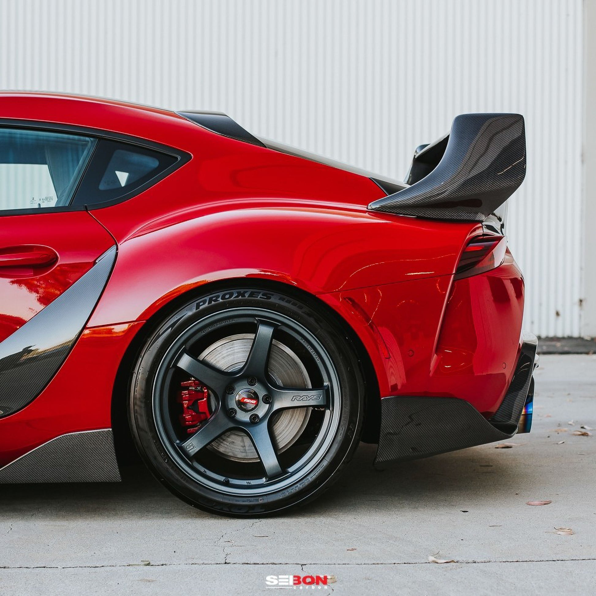 Seibon - TD - Style Carbon Fiber Rear Spoiler For 2020 - 2026 Toyota Supra A90 MKV