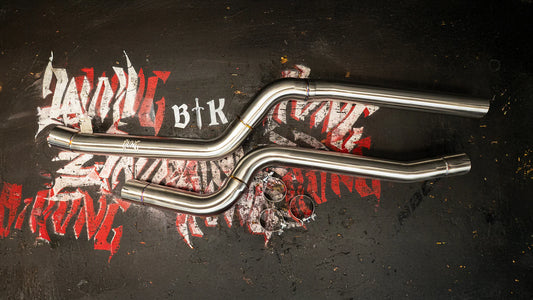 RVNG Raceworks - Gen 1 B58 Mid Pipe for BMW M240i / 340i / 440i