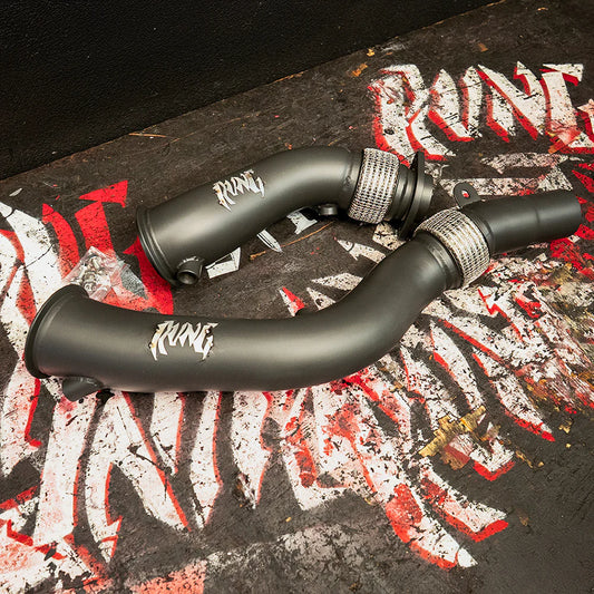 RVNG Raceworks - S55 3.5" Fatboy Race Downpipes for BMW F80 M3 / F82 M4 / F87 M2C