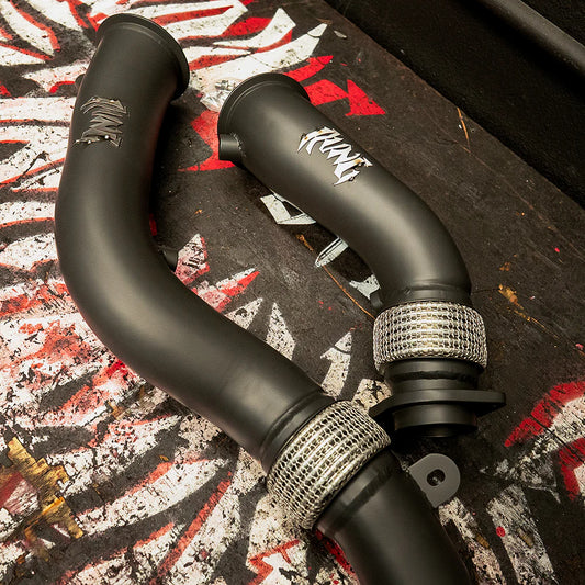 RVNG Raceworks - S55 3.5" Fatboy Race Downpipes for BMW F80 M3 / F82 M4 / F87 M2C