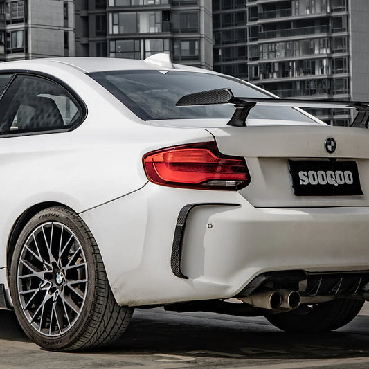 SOOQOO - Carbon Fiber Rear Vent Trim for BMW F87 M2