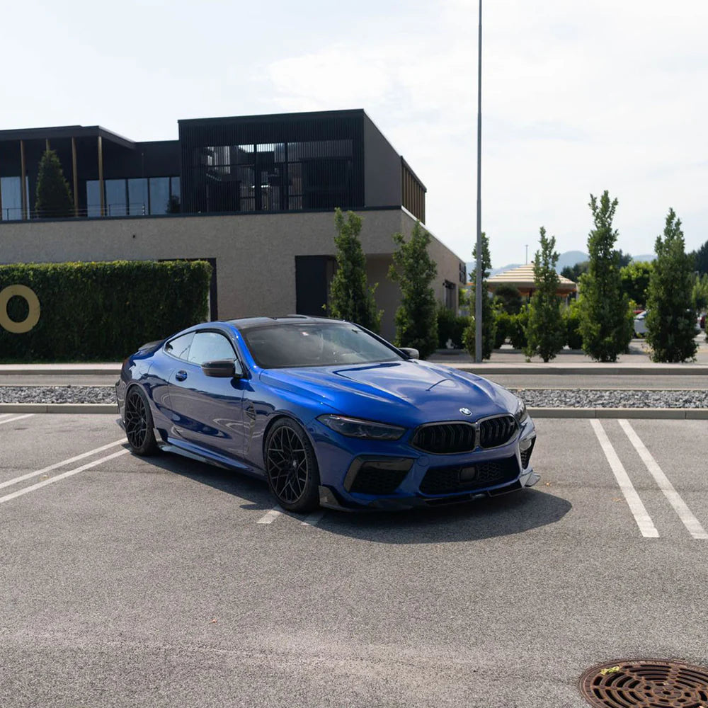 SOOQOO - Carbon Fiber Front Lip for BMW M8 F91 / F92 / F93