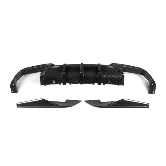 SOOQOO - Carbon Fiber Rear Diffuser for BMW M8 F93