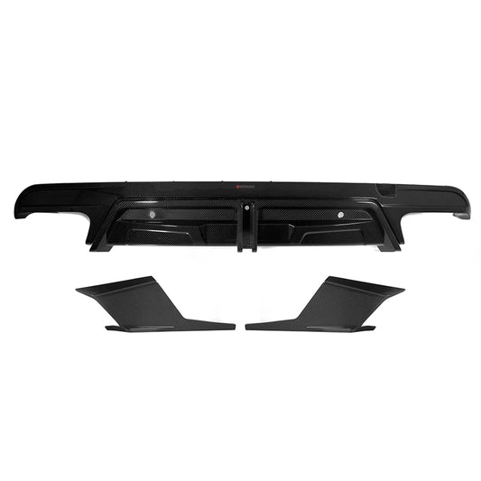 SOOQOO - Carbon Fiber Rear Diffuser for BMW F95 X5M LCI