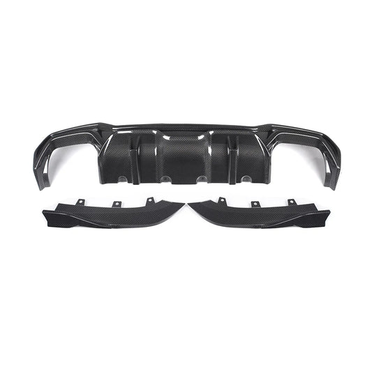 SOOQOO - Carbon Fiber Rear Diffuser for BMW G22 / G23 4 Series