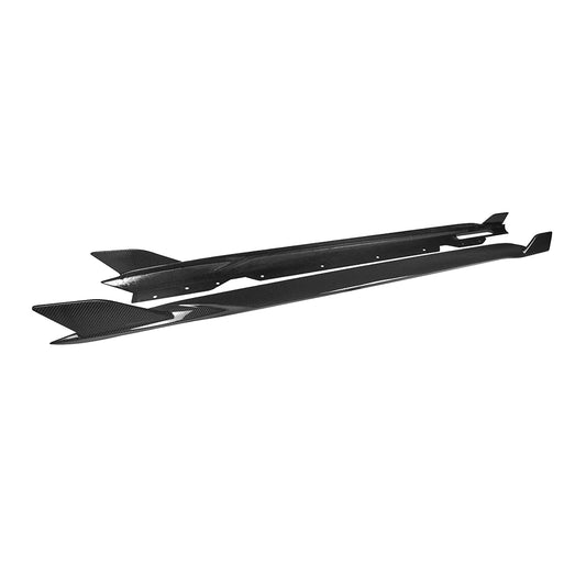 SOOQOO - Carbon Fiber Side Skirts for BMW G22 / G23 4 Series