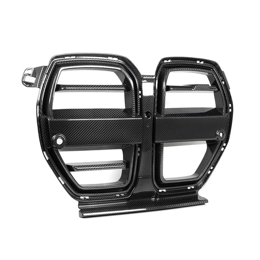 SOOQOO - Carbon Fiber SQ-V Grill for BMW G80 M3 / G82 M4