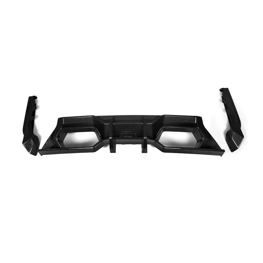SOOQOO - Type-A Carbon Fiber Rear Diffuser for BMW G87 M2
