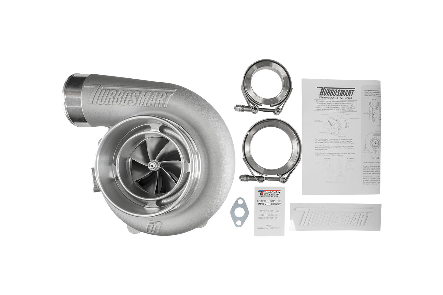Turbosmart - TS-1 Performance Turbocharger 7170 (Kompact) V-Band 1.07AR Externally Wastegated (Reverse Rotation)