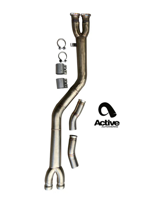 Active Autowerke - X3M / X4M Signature Single Mid-Pipe